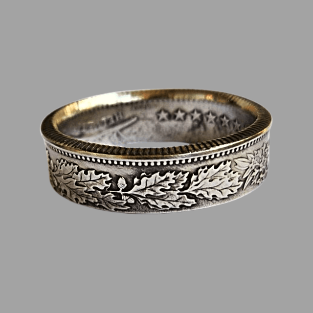 Swiss Two Francs 1991 Coin Ring    