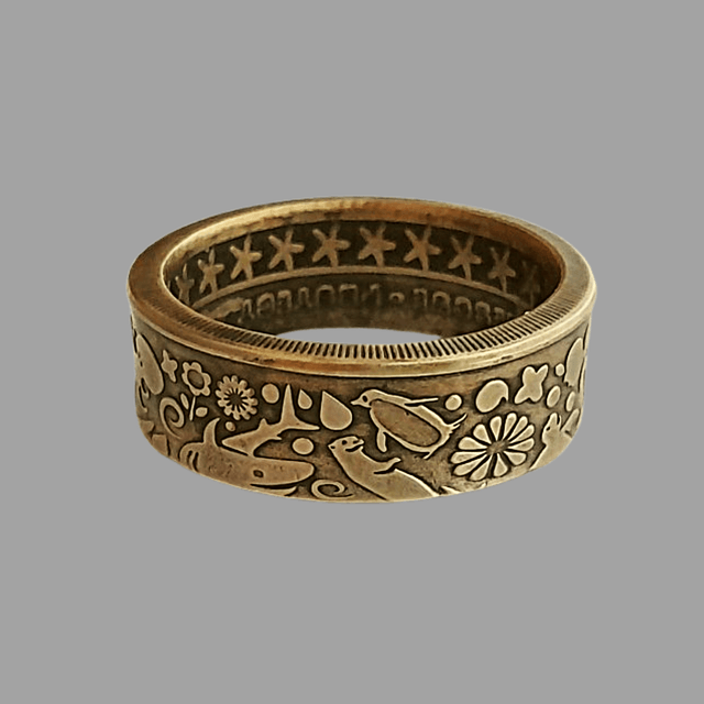 British Sea Life Aquarium London 2015 Coin Ring       