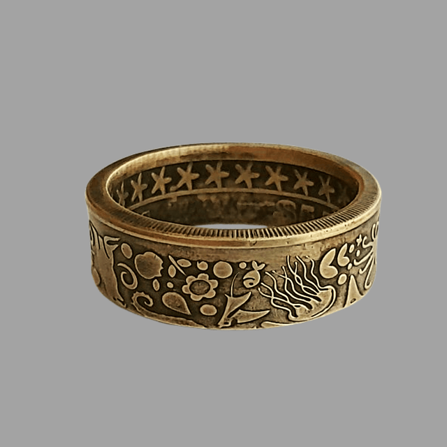 British Sea Life Aquarium London 2015 Coin Ring       